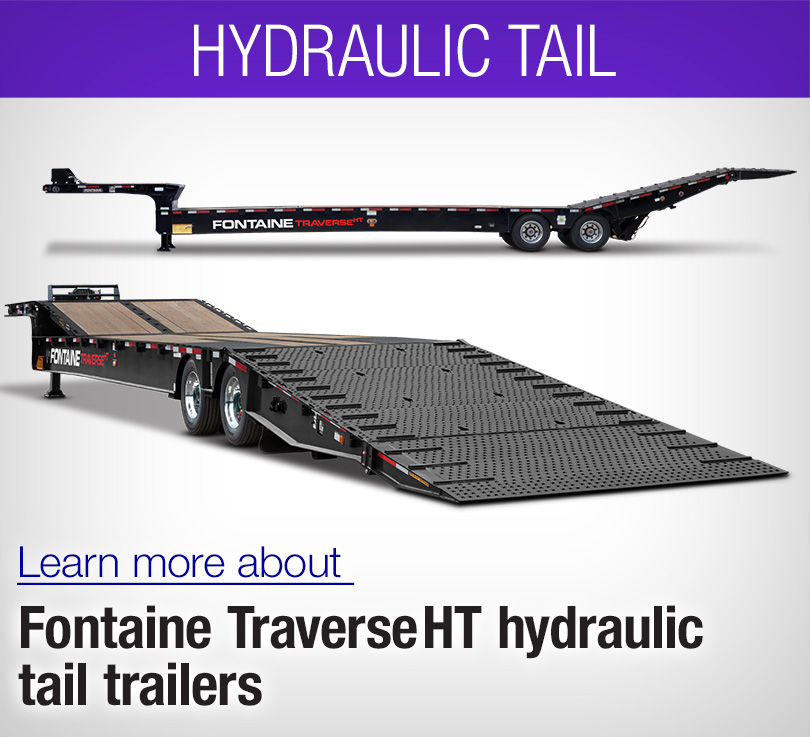 hydrualic tail traverse ht trailer